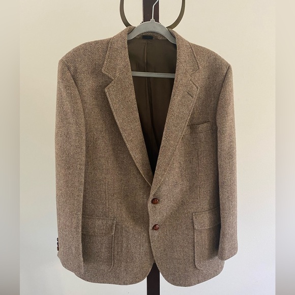 Imperial By Haggar Tweed Jacket - Picture 1 of 11